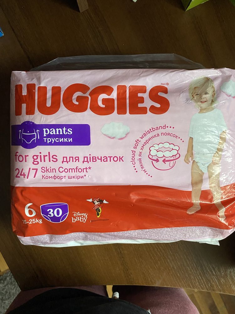 Huggies трусики для девочки