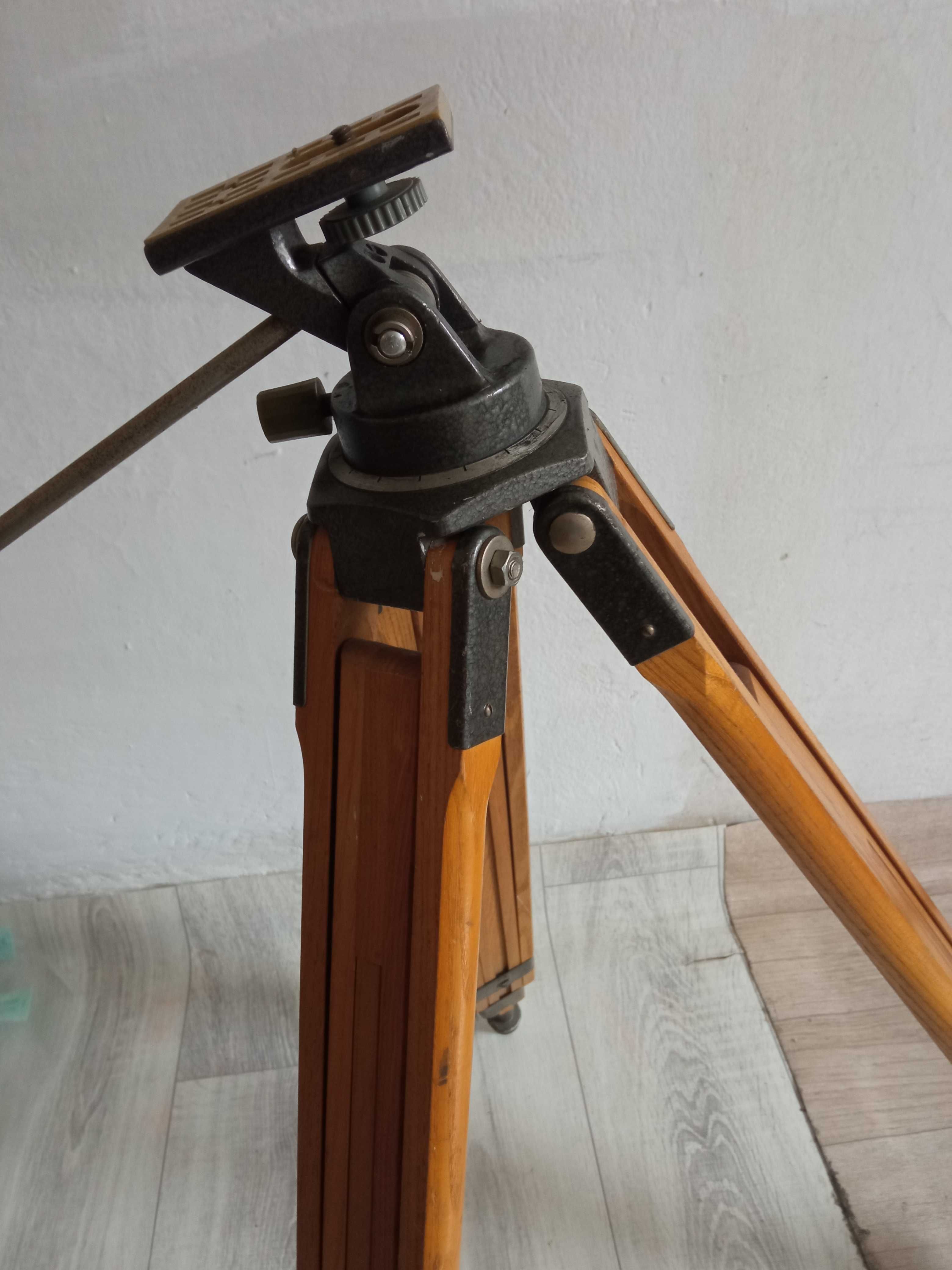 Statyw fotograficzny drewniany