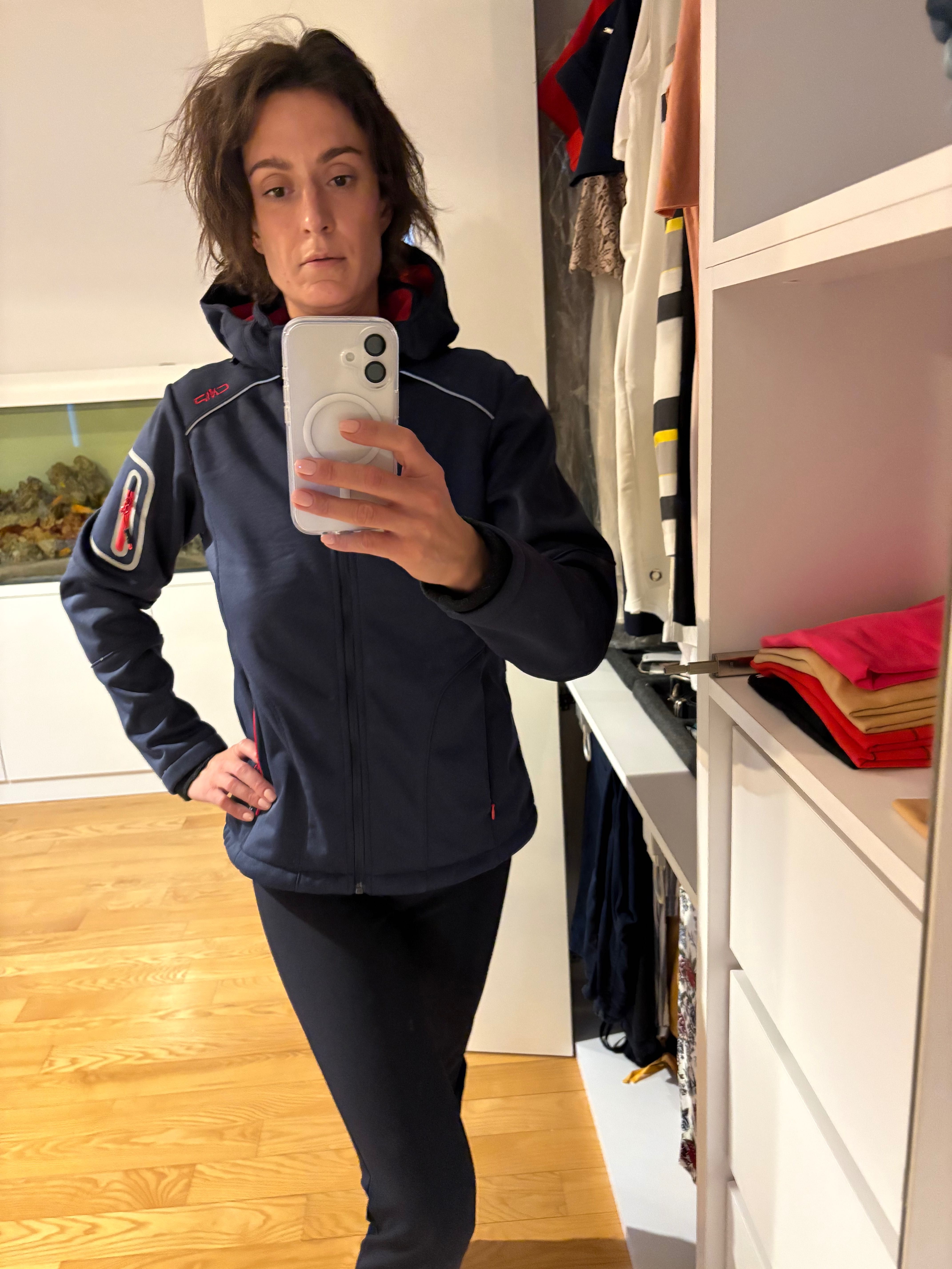 Kurtka softshell climaprotect CMP nowa 176 cm