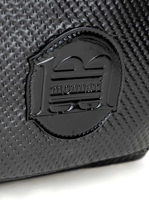 MONNARI Plecak Damski BAG4390 Czarny Elegancki Wodoodporny Modny Logo