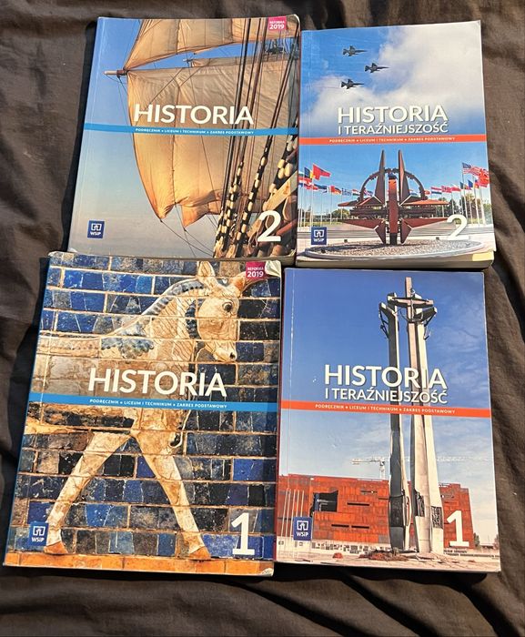 podręczniki do klasy 1 oraz 2 [zestaw lub pojedyńcze]