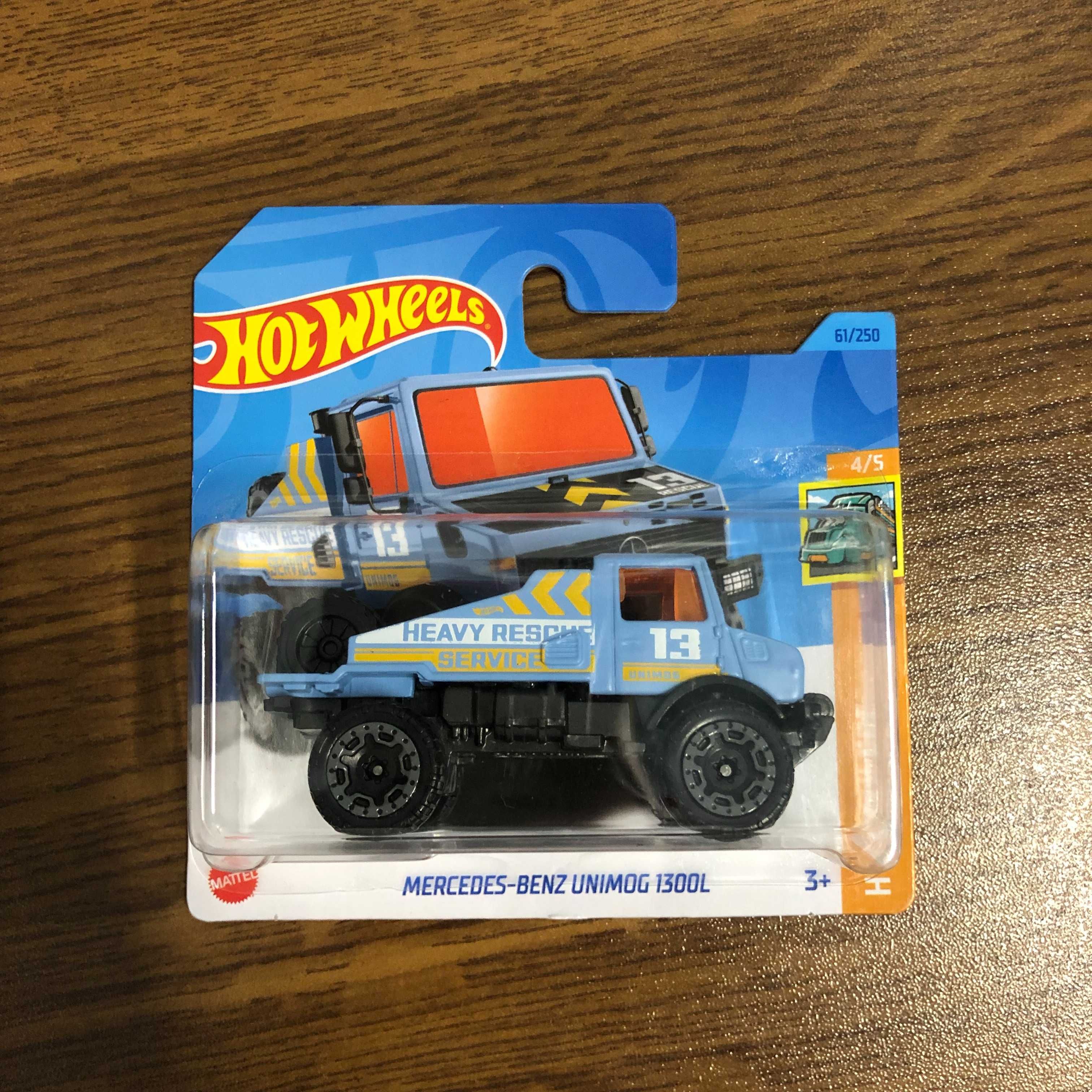 Mercedes-Benz Unimog 1300L (Hot Wheels)