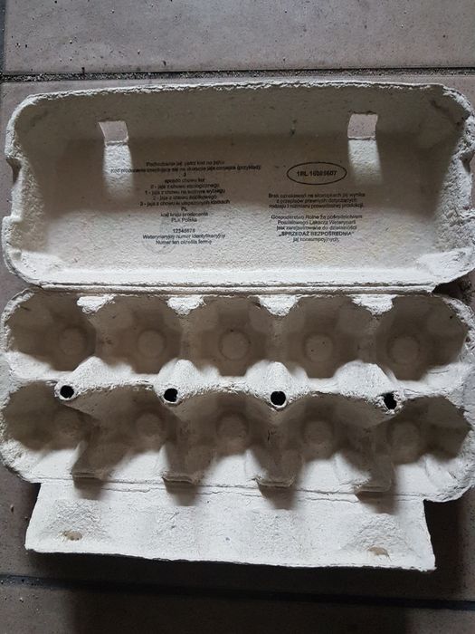 Wytłaczanki wytłoczki na jajka po 10szt.