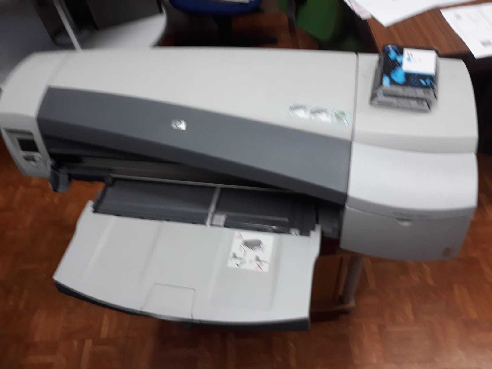 Plotter HP DesignJet 110plus nr de impressão e corte