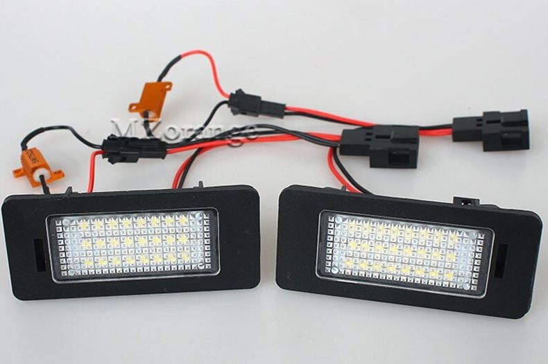 Плафон Led подсветка номера Skoda Volkswagen 2011+