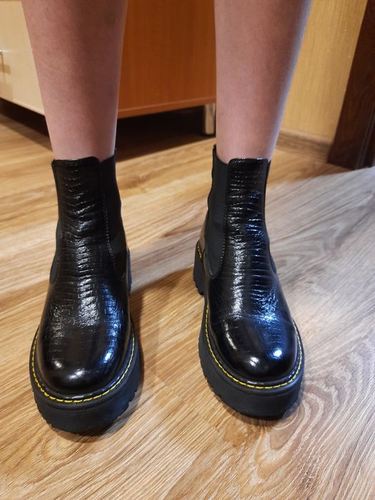 Ботиночки кожаные челси