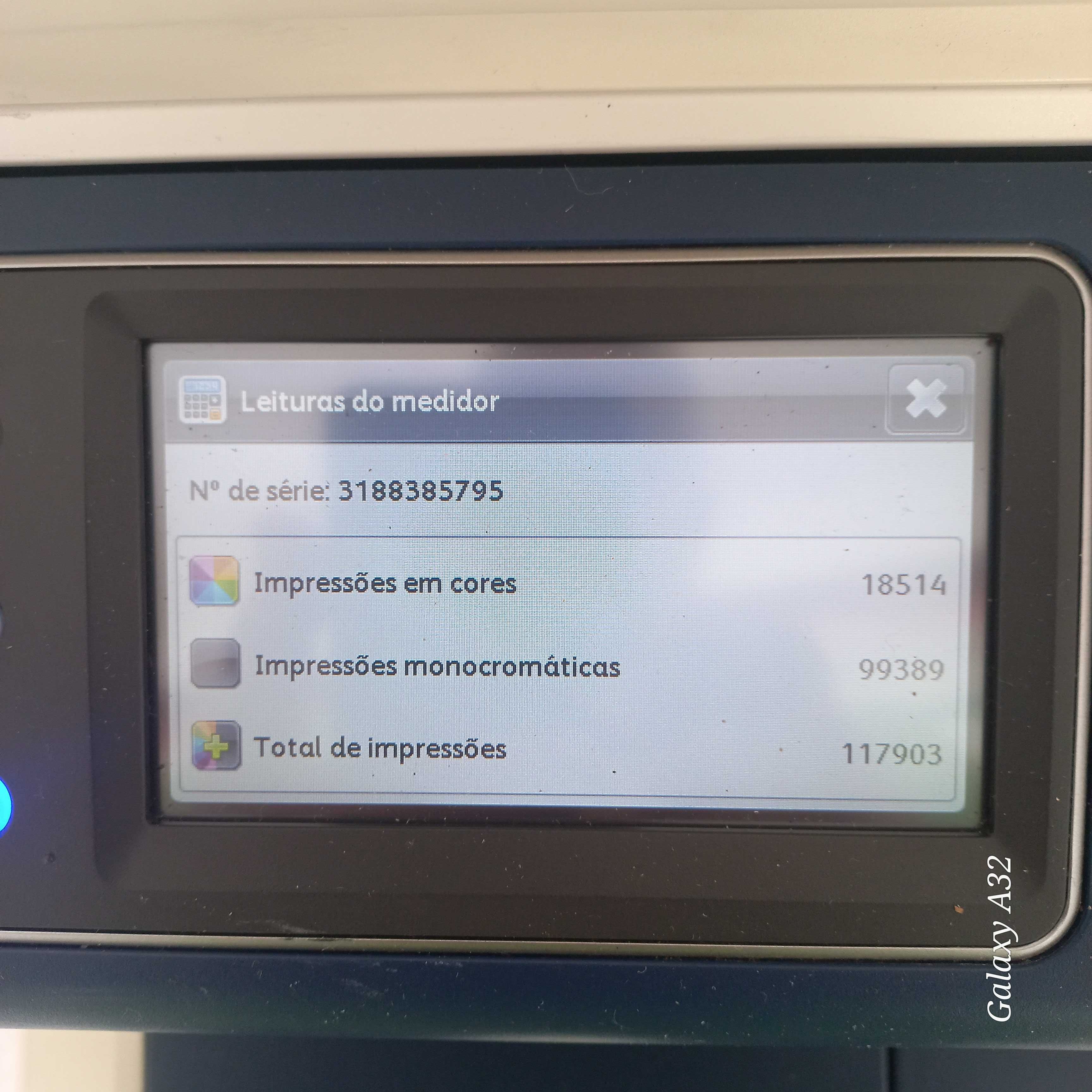 Multifunções Xerox 6605dn a cores