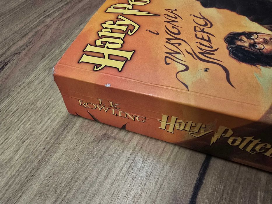 Harry Potter I Insygnia śmierci pierwsze wydanie stare miękka oprawa