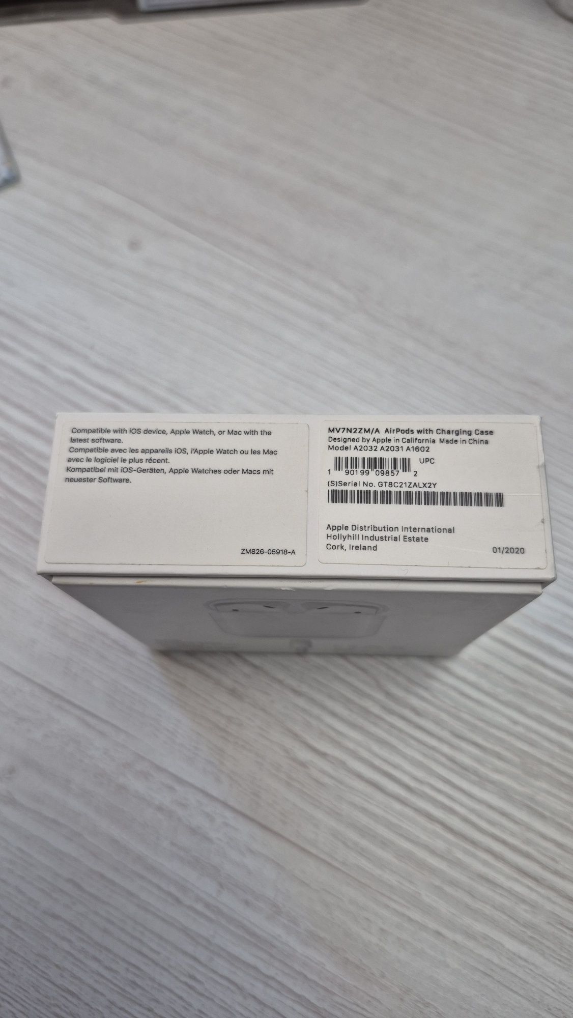 Навушники Apple AirPods 2 з коробкою