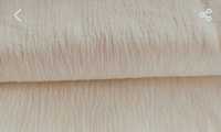 Kupon 2 m Batyst Kreszowany 100% bawełny w kolorze ecru