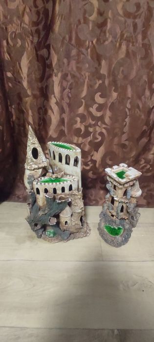 Замок в аквариум, аквариумные замки, аквариумистика, декор