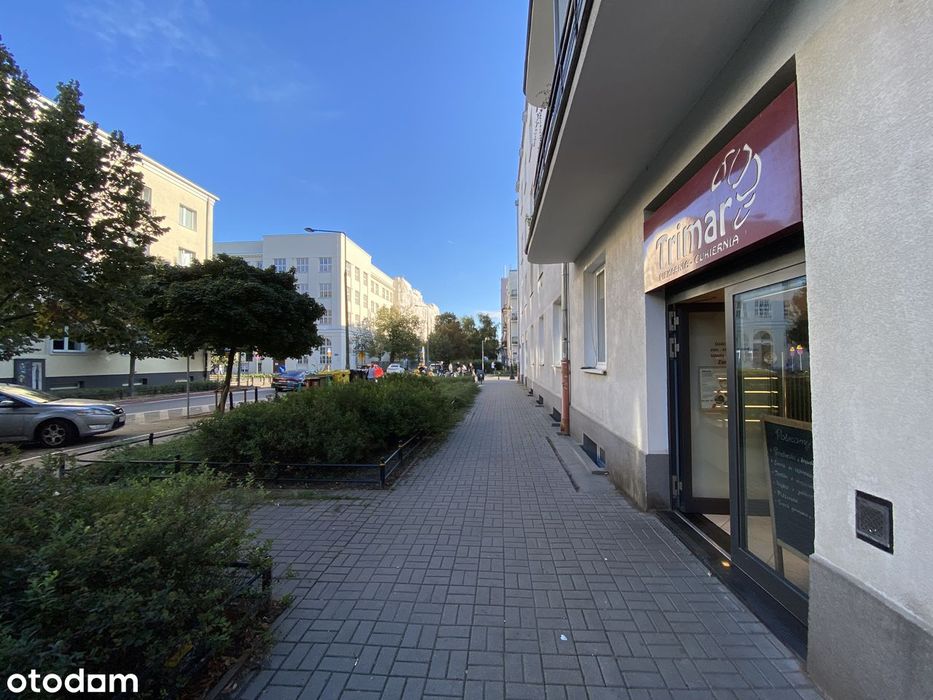 Lokal na parterze, Górny Mokotów, Blisko SGH. Duży Ruch