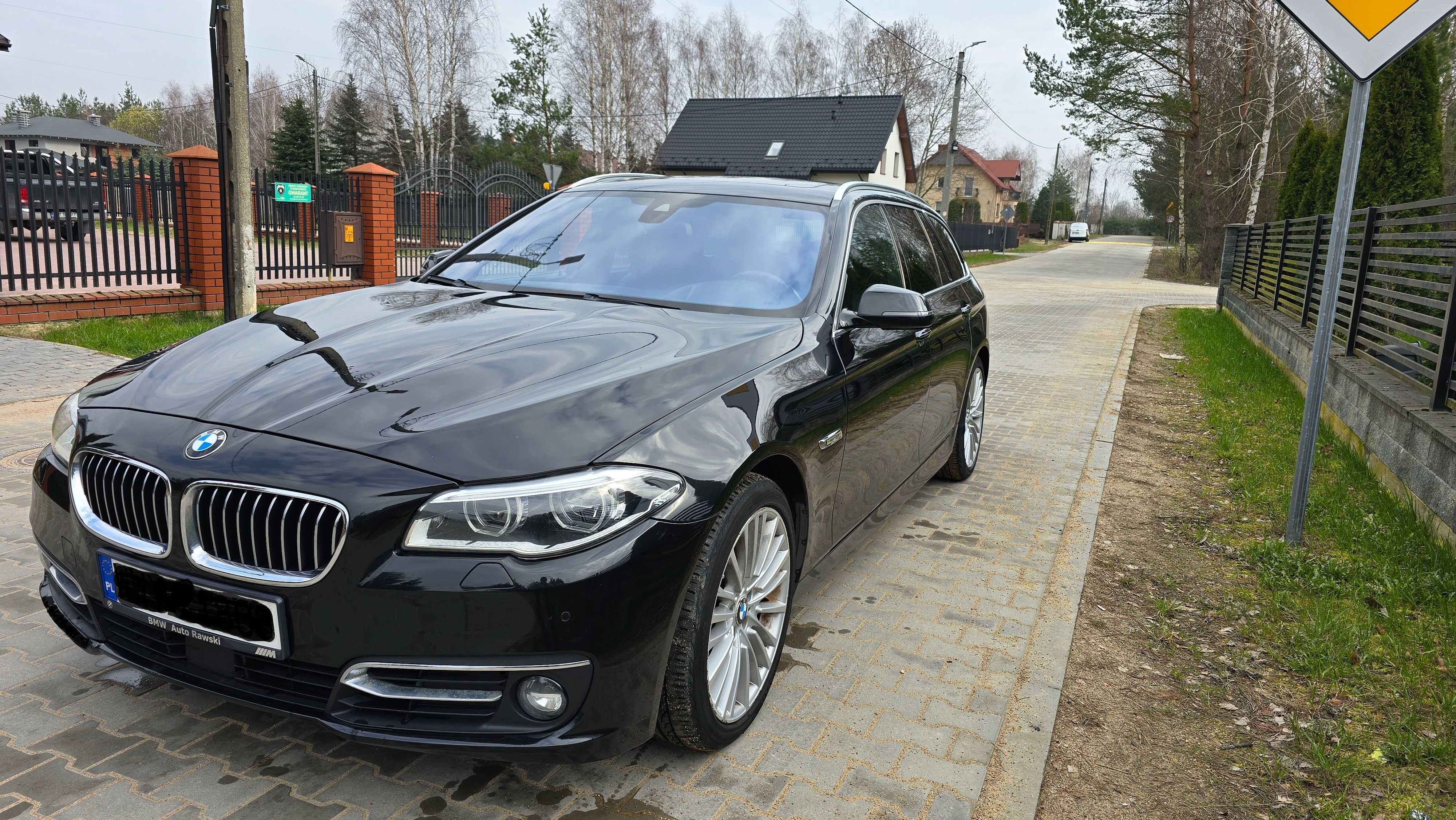 BMW 5 F11 530xd Luxury Bang & Olufsen  HUD  Dociągi Masaż