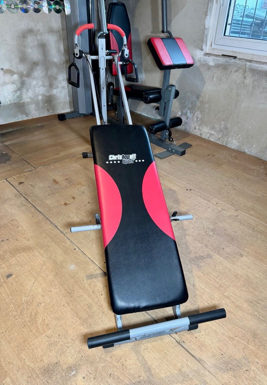 Ławka do ćwiczeń skośna Christopeit  TE 1 Total Exerciser trenażer