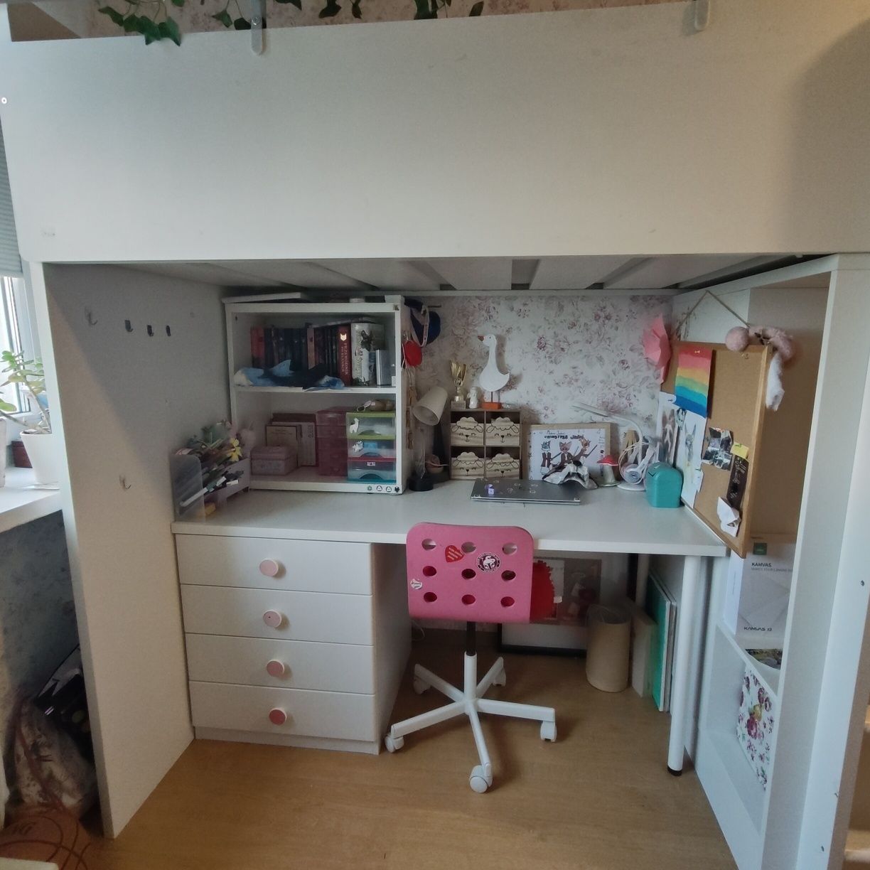 Antresolą Ikea , piętrowe łóżko