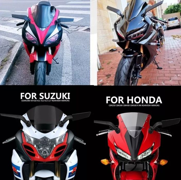 Espelhos aerodinâmicos universais