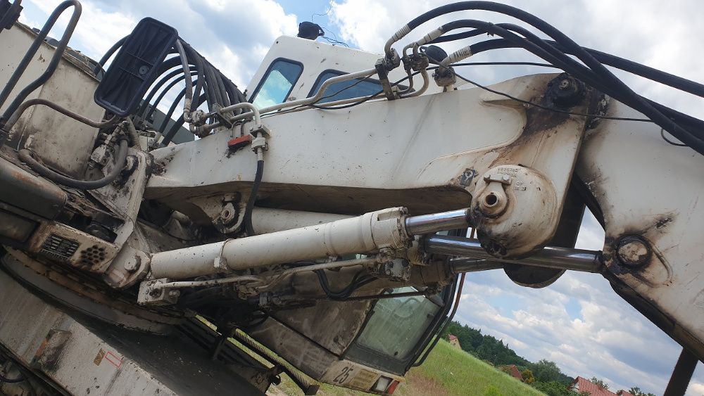 koparka liebherr 900 litronic wieniec łożysko obrotu