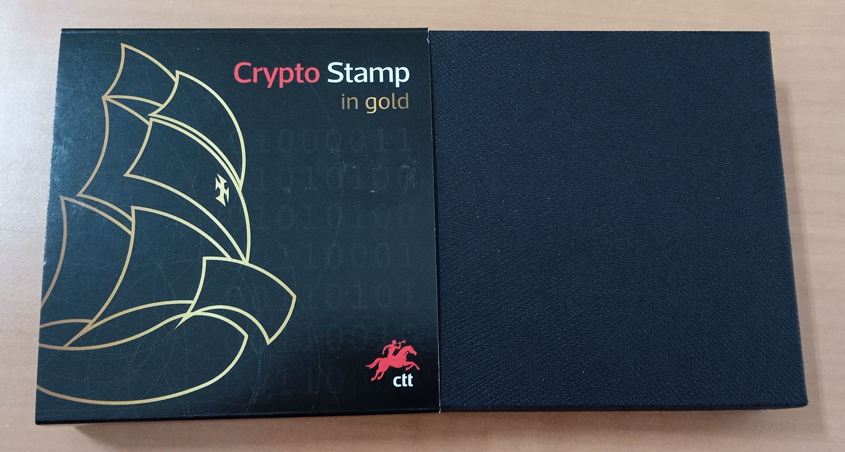 CRYPTOSTAMP em ouro