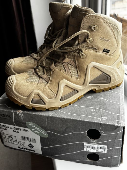 Тактичні черевики Lowa zephyr