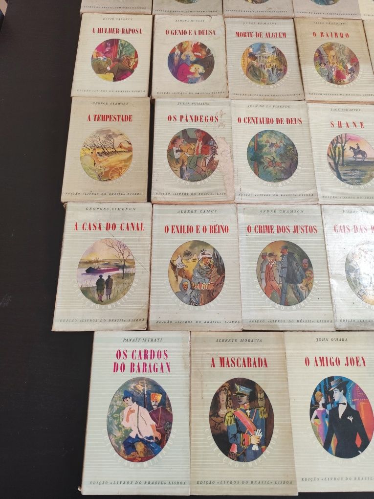 Lote de 41 Livros Antigos - Livros do Brasil - Coleção Miniatura