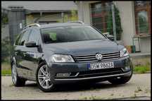 Volkswagen Passat Passat B7 2.0 TDI 140KM DSG Highline Xenon LED Navi Skóra Tempomat Alu