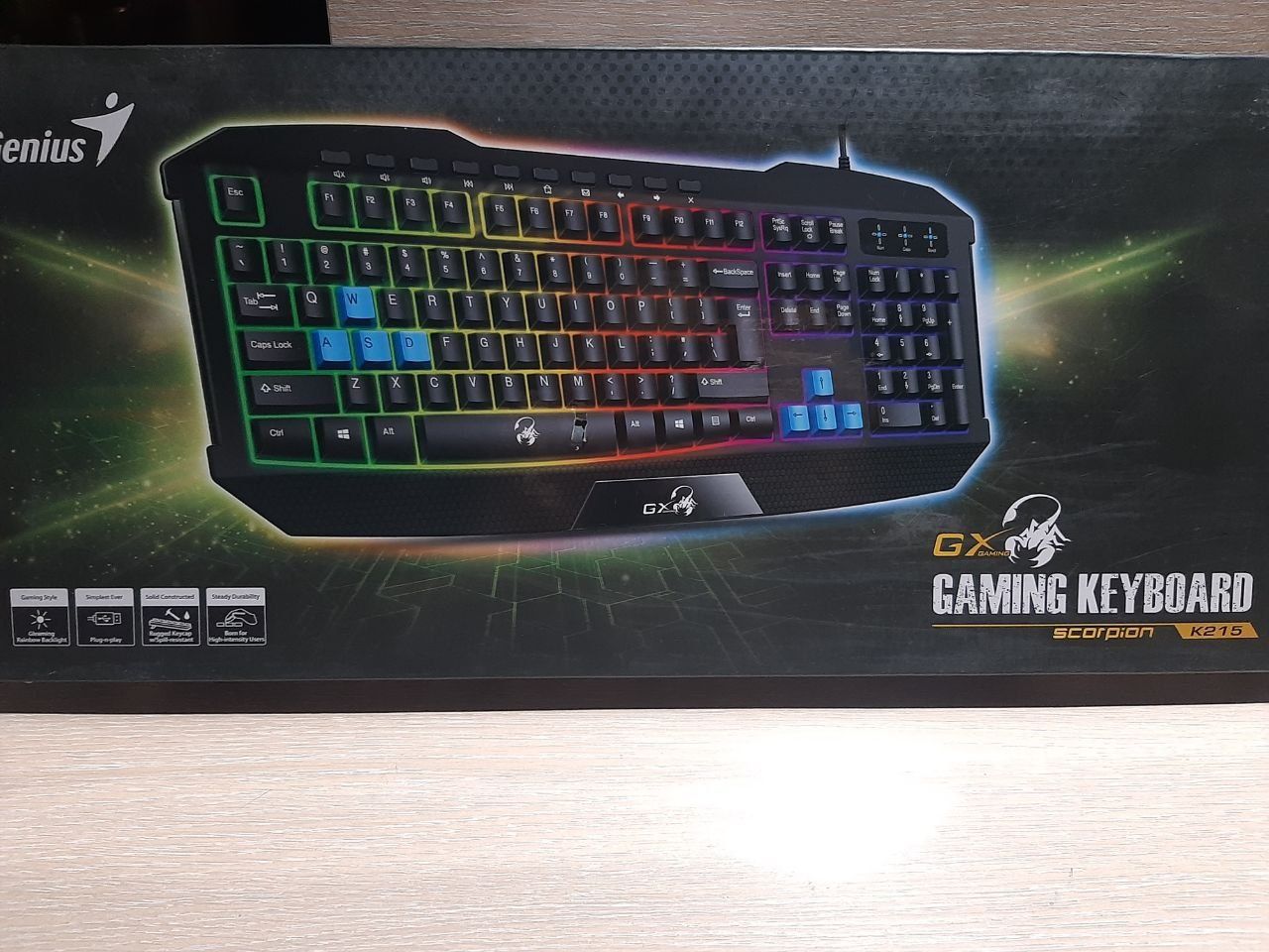 Клавіатура Genius Gaming keyboard Scorpion K215