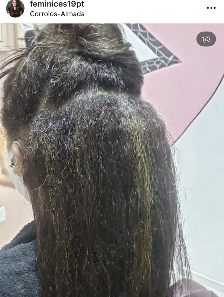 Cabeleireira especialista em Alisamento