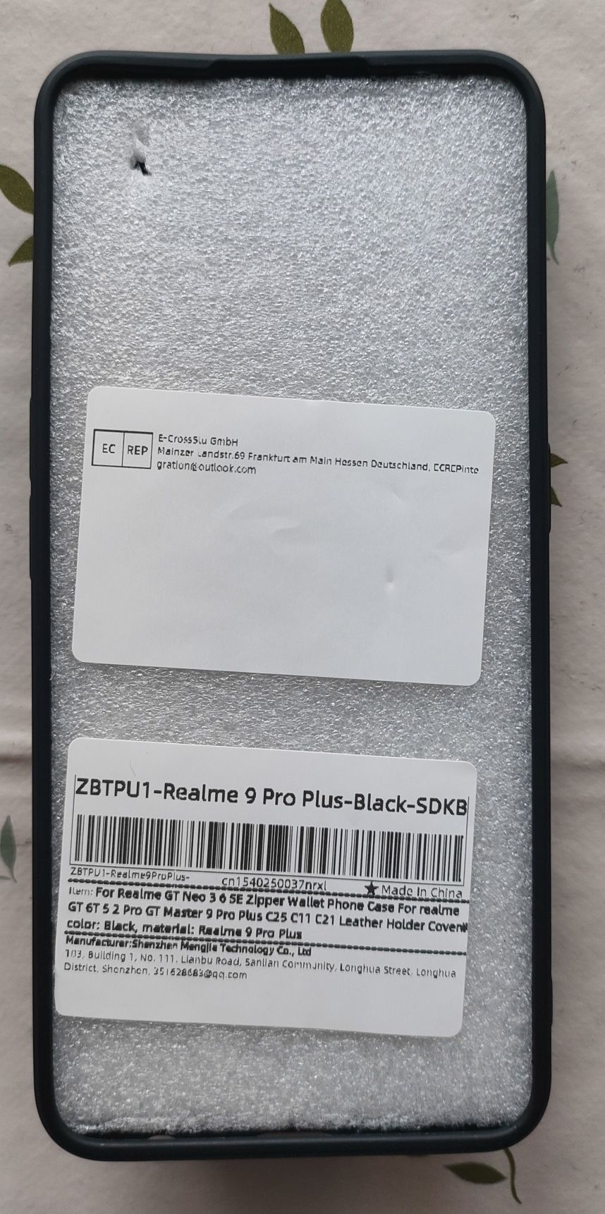 Realmy 9 pro plus etui