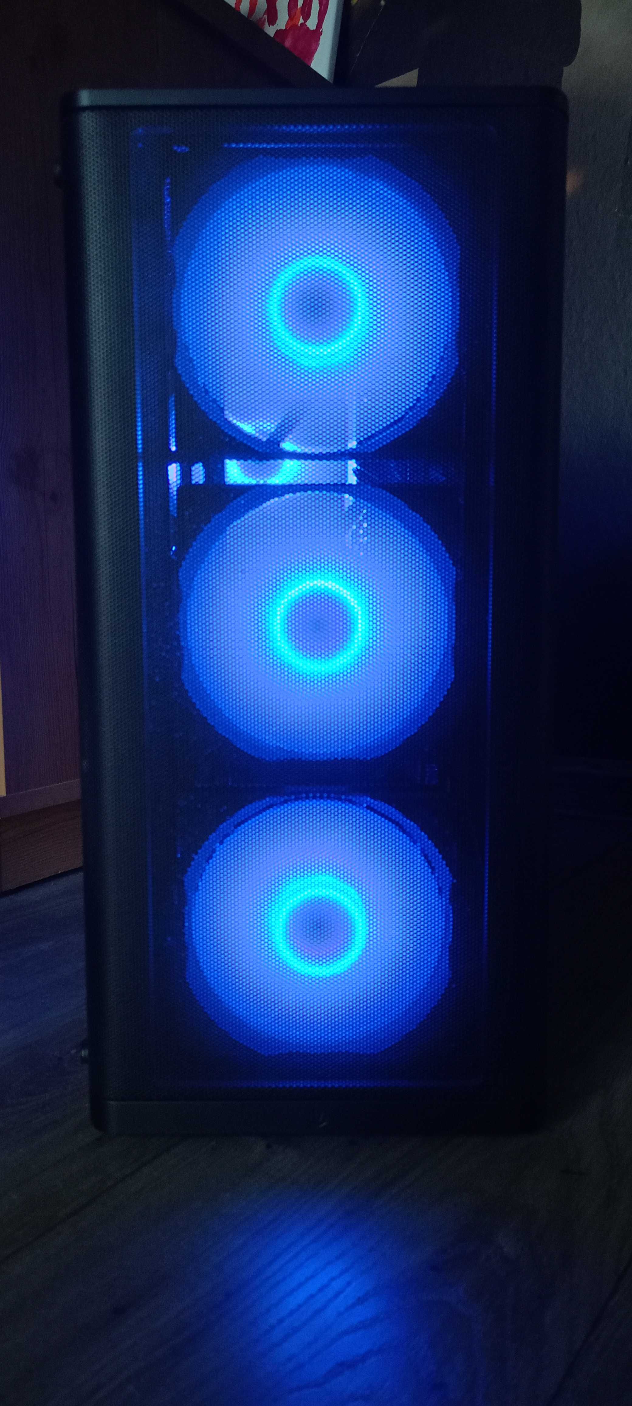Komputer Gamingowy: Ryzen 5 5600/RX6600 XT/16GB/NVME/WIN10/ARGB