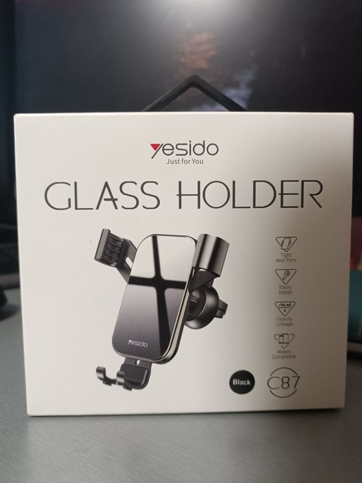 Тримач для телефону в машину гравітаційний