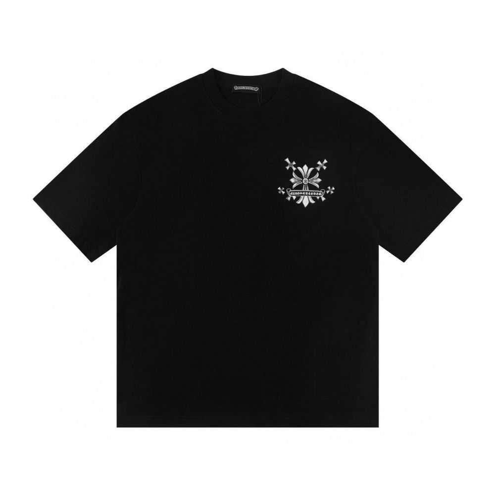 Футбокли Chrome Hearts унисекс Хром Хартс с керстами новинка 2025