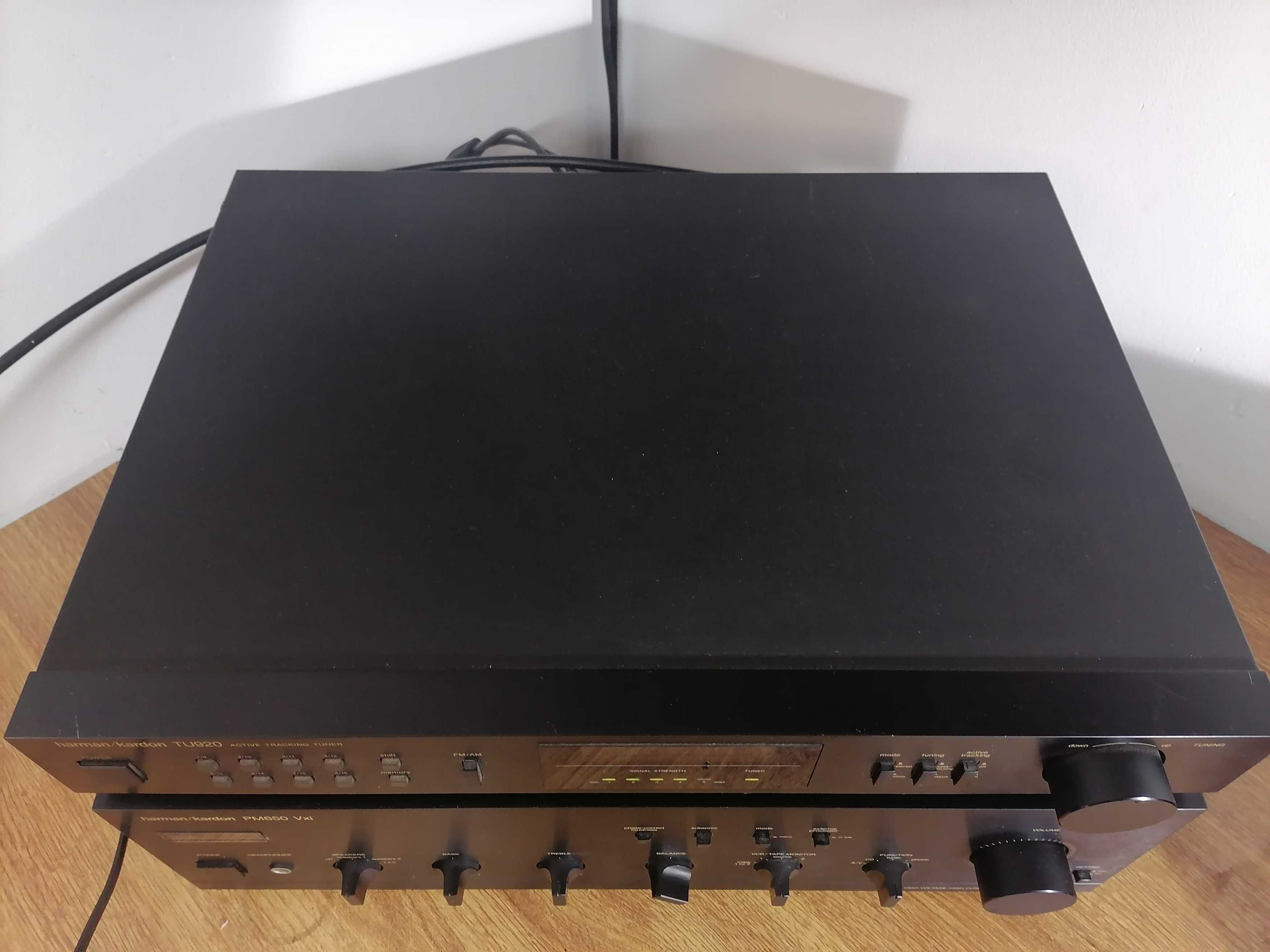 Wzmacniacz stereo Harman Kardon Pm 650vxi + tuner Tu 920