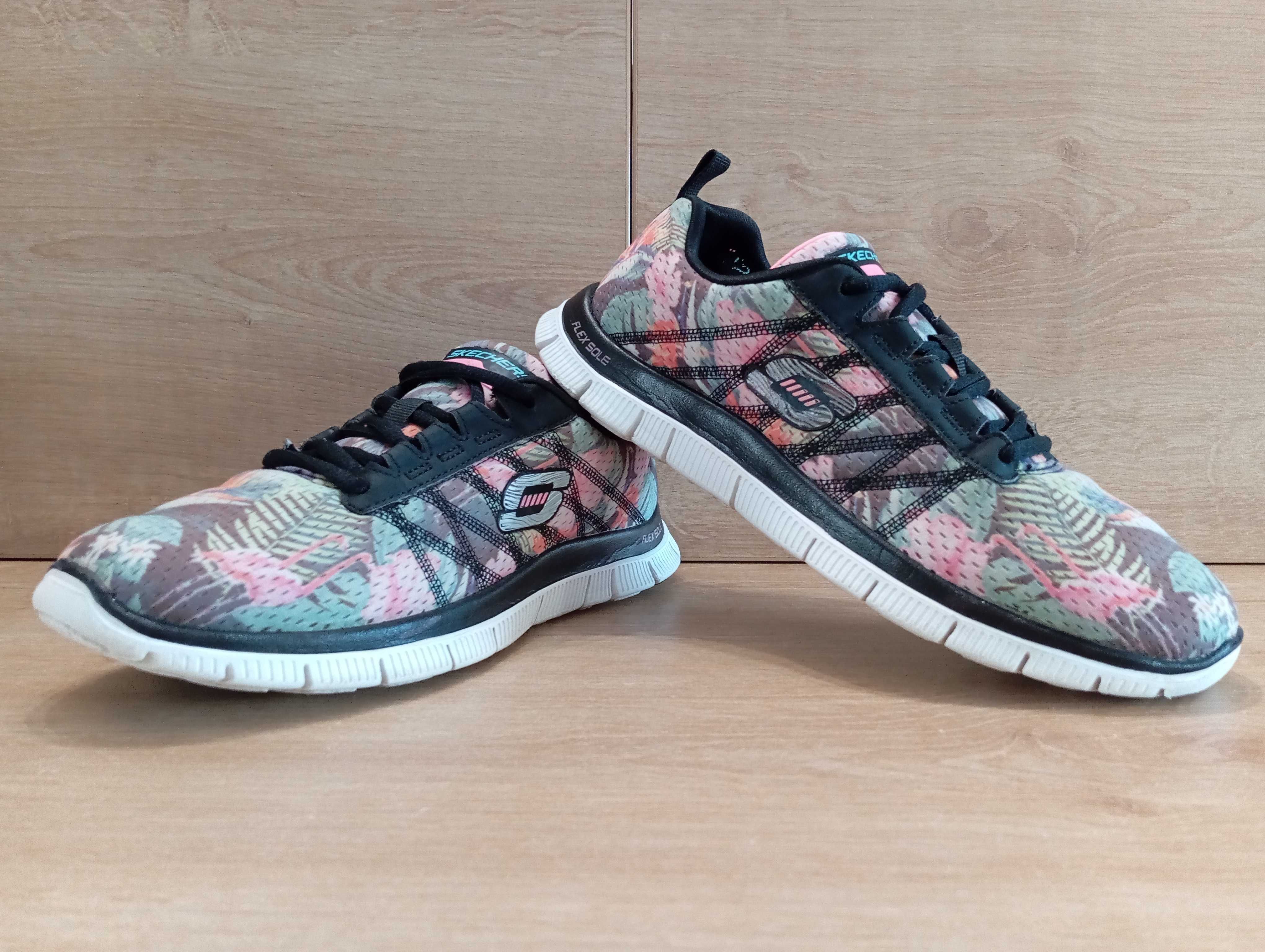 Skechers Flex Appeal Floral Bloom Buty Sneakersy Damskie Rozm. 38