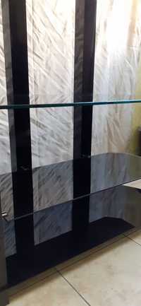 Szafka RTV z uchwytem , szkło hartowane 85 cm