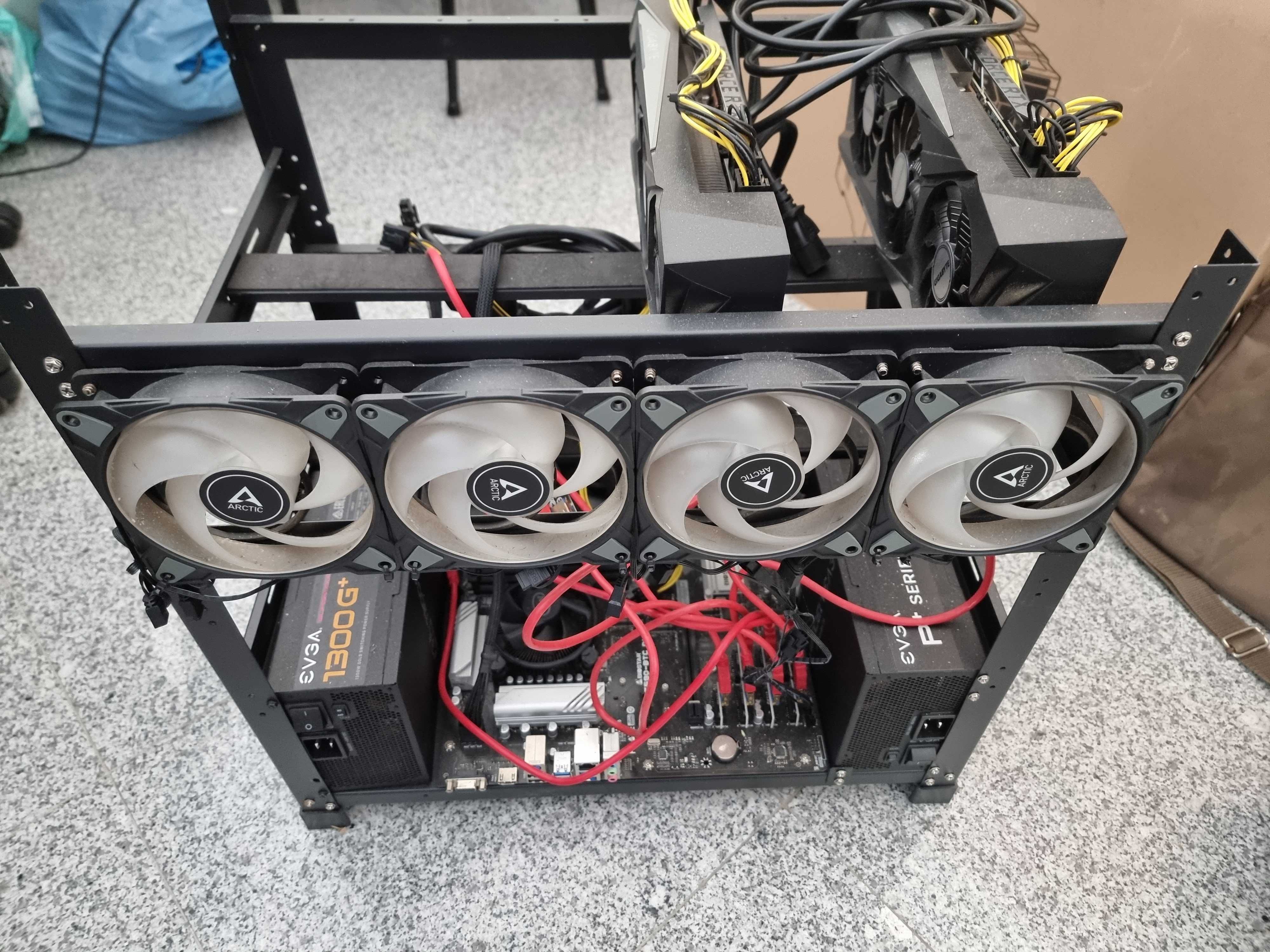 Rig Mineração com 2 fontes
