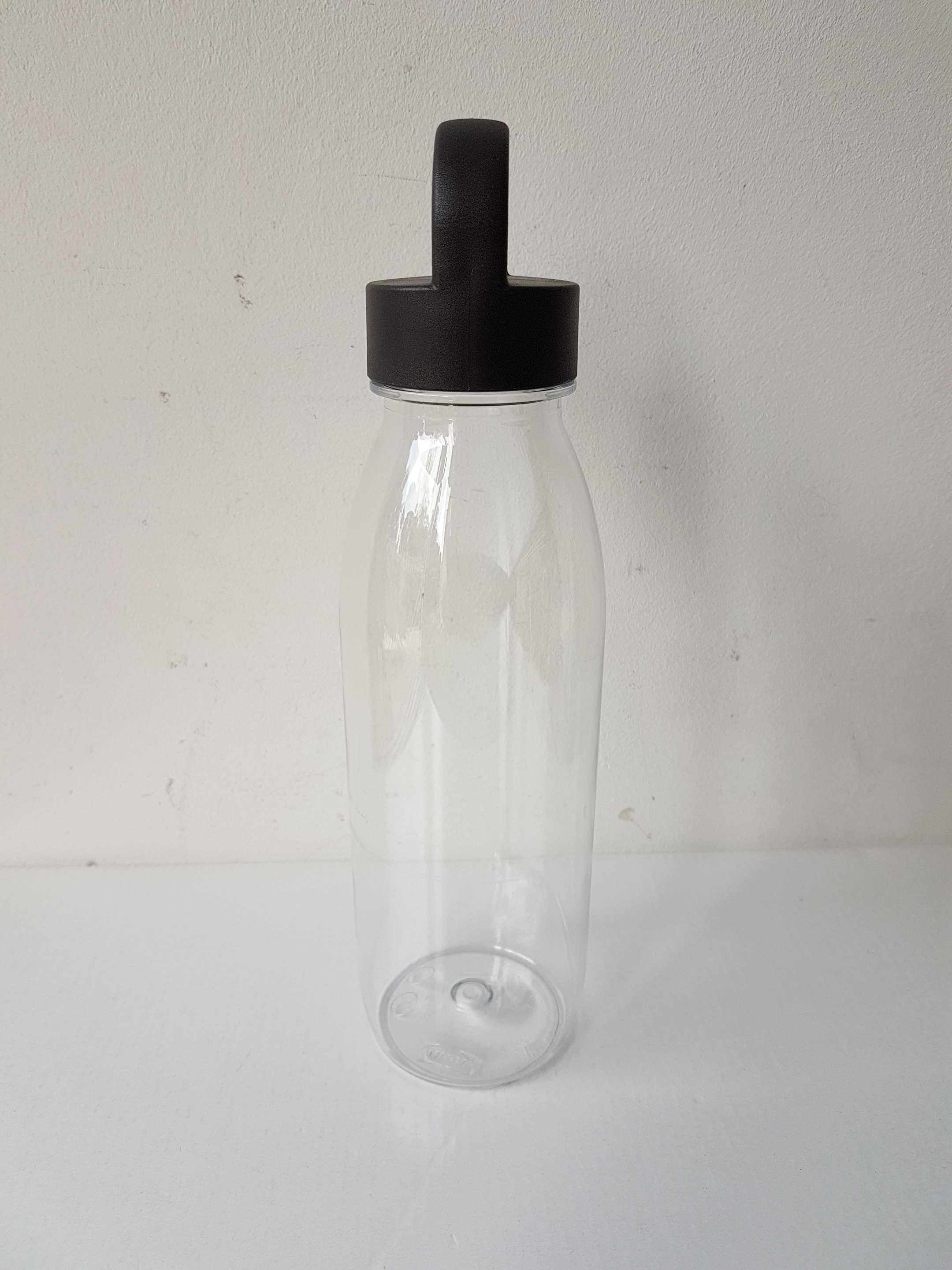 IKEA 365+ Nowa plastikowa butelka bidon na wodę ciemnoszary 0.5 l