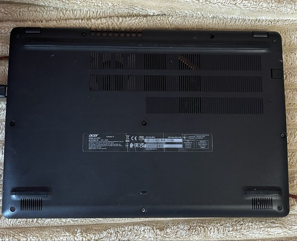 Acer Extensa 15 EX215-52-38CU | Intel Core i3-1005G1 | 8GB DDR4 |256GB