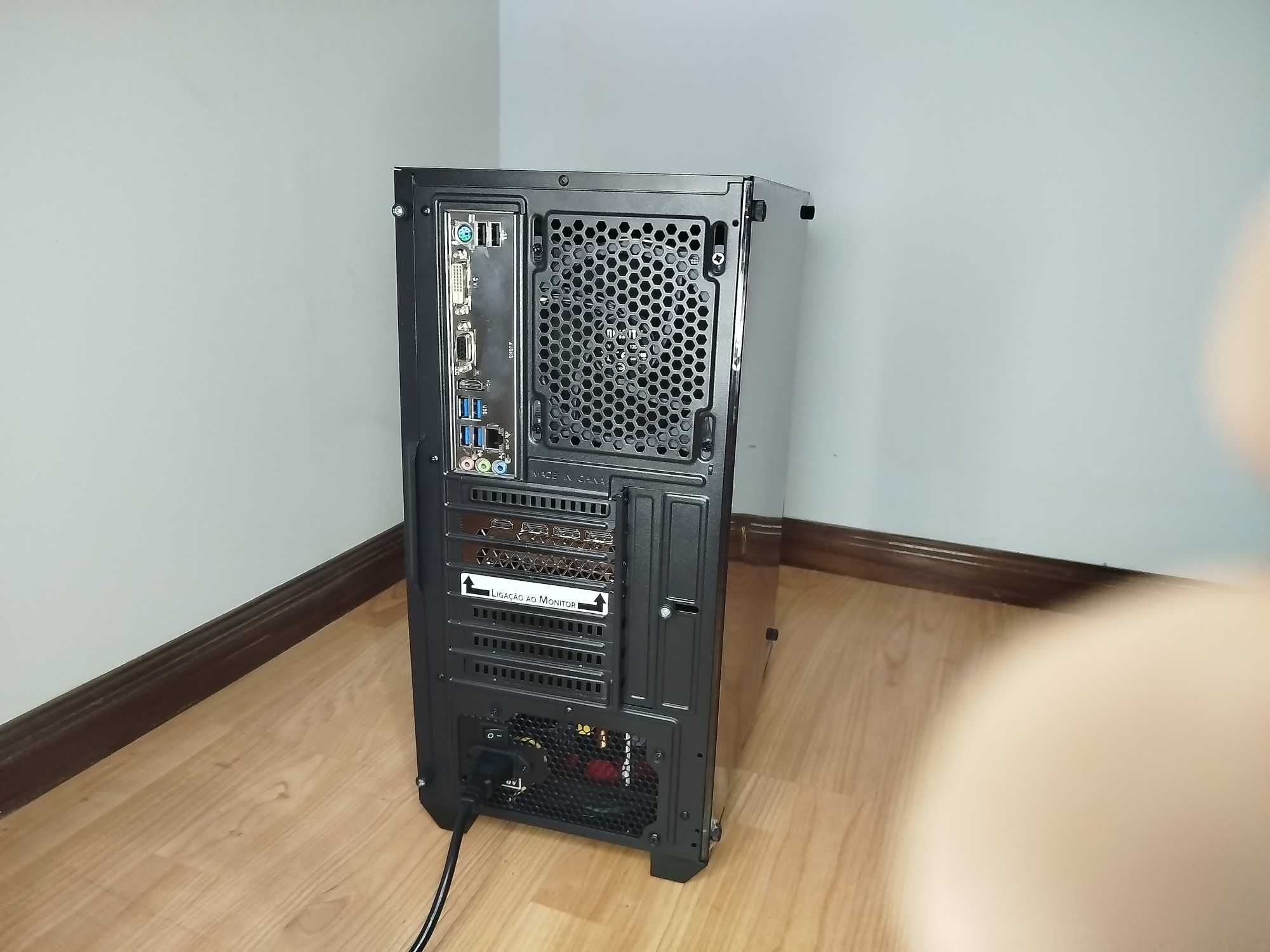 PC gamer PhoenixGEFORCE RTX3060 12G.  Novo+ periféricos+câmara+cadeira