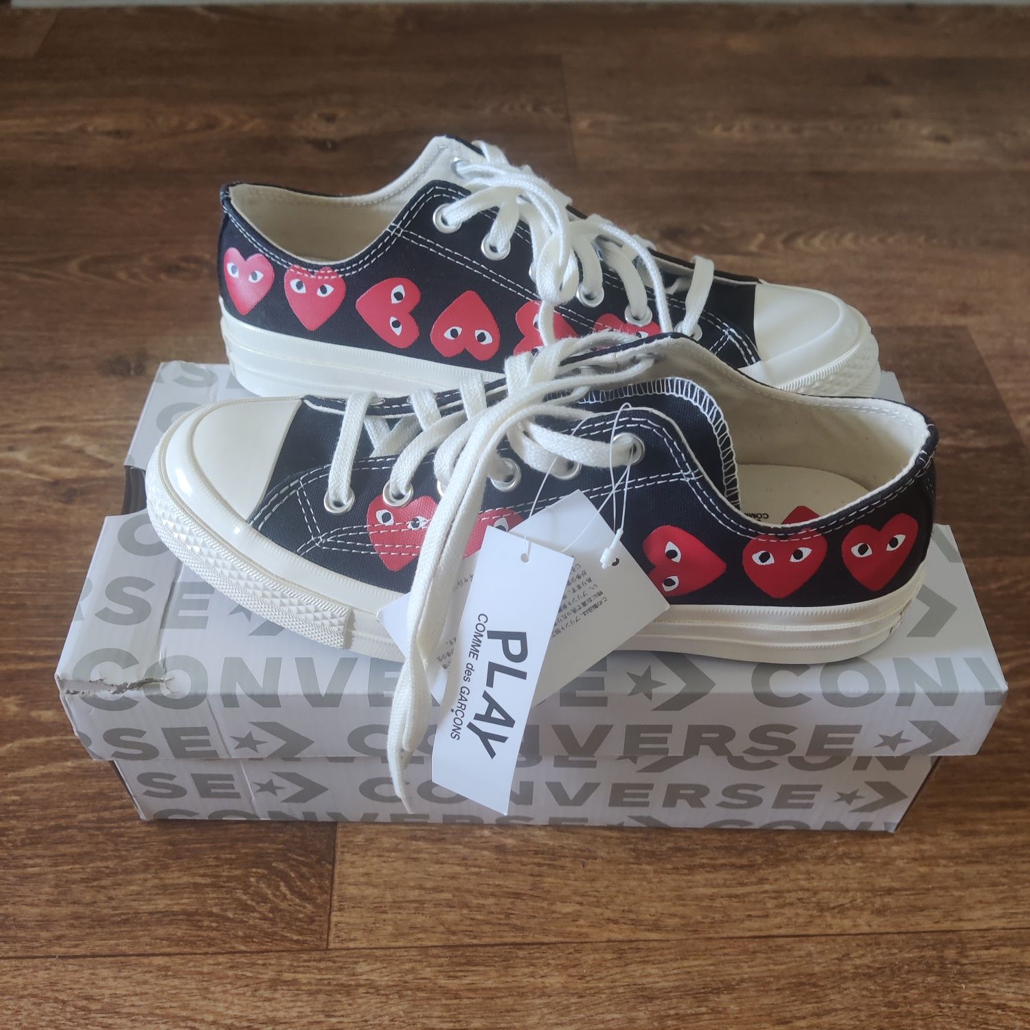 Кеди Converse x Comme des Garçons PLAY Chuck 70 Multi Heart