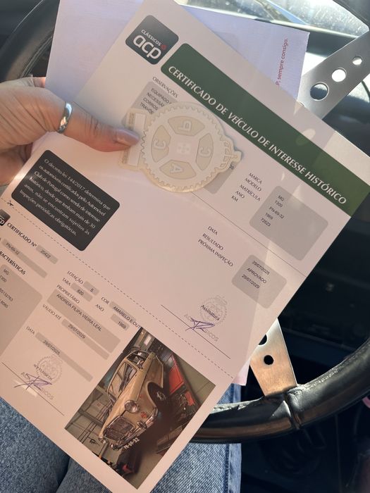 Aluguer de Carro Clássico MG MK II – Casamentos e Eventos