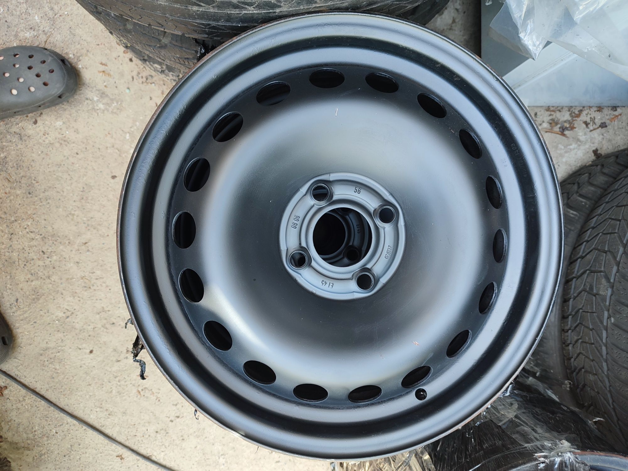 Диски Рено Меган-2 ;4×100/R15/6.5J/ET45/ЦО60.1мм; з Німеччини; є 4+1шт