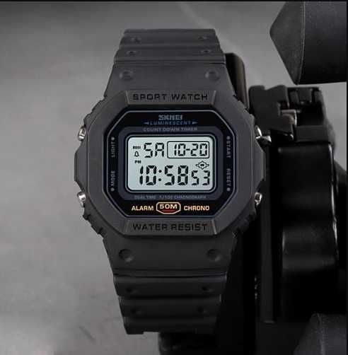 Спортивний годинник Skmei 1628 Black
