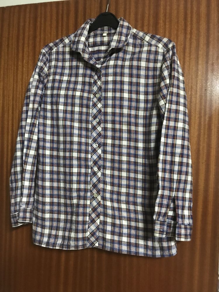 Camisa homem xadrez