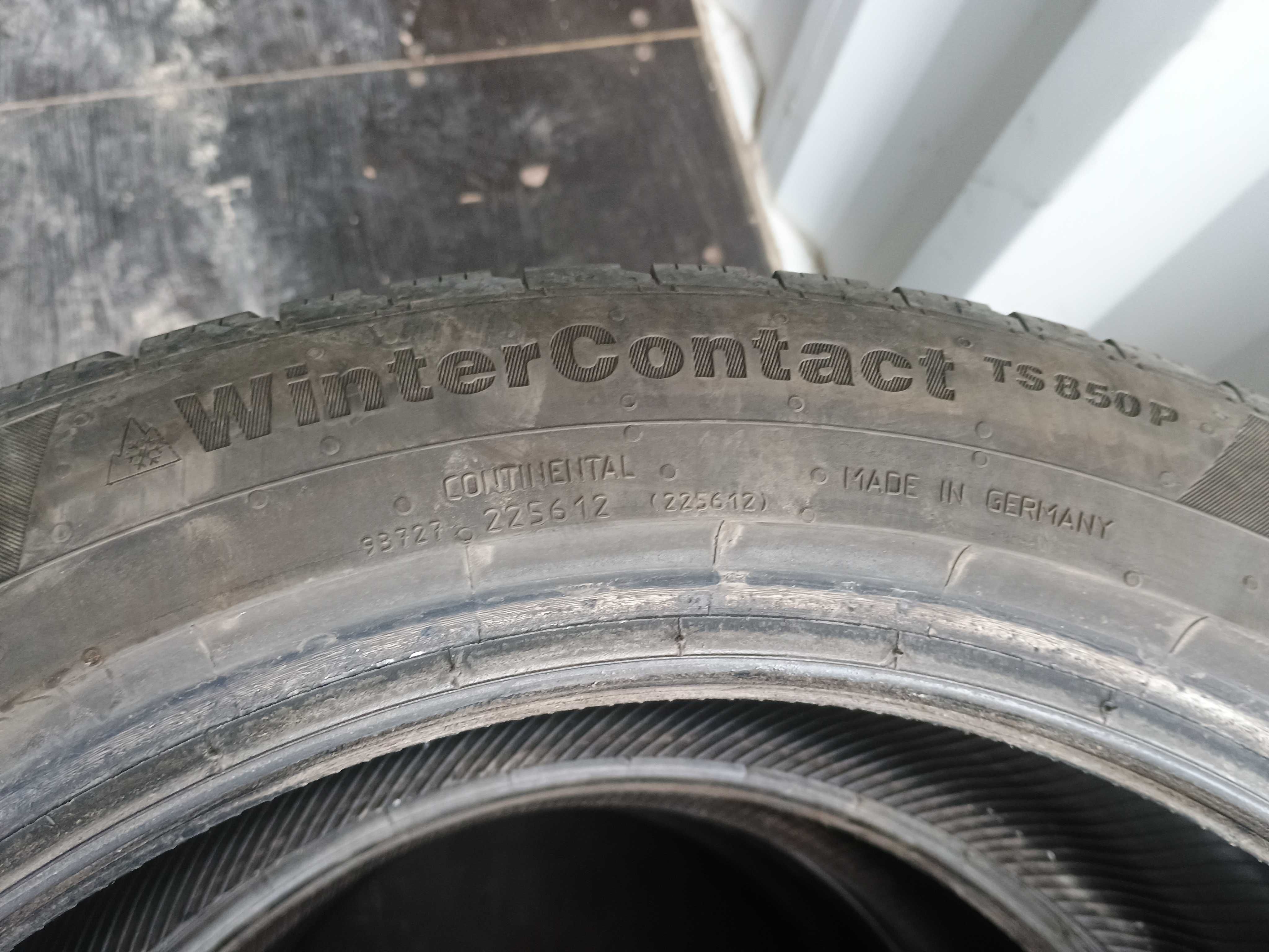 Zimowe opony Continental 205/50 r17 komplet 4 sztuki Bieżnik 7,5mm