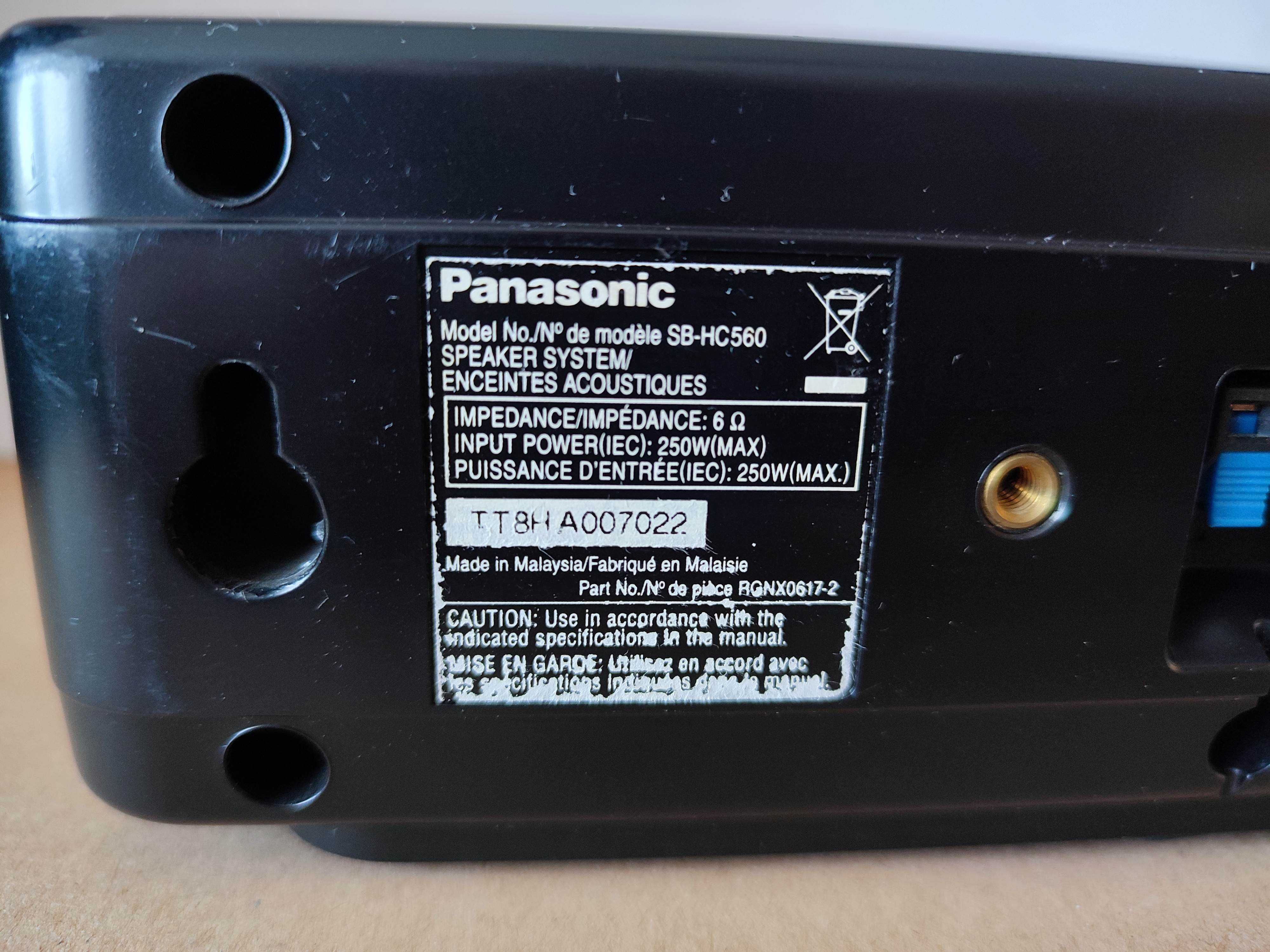 Kolumna centralna Panasonic SB-HC560.