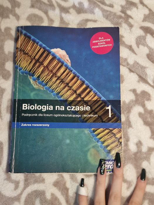 Biologia na czasie 1 zakres rozszerzony
