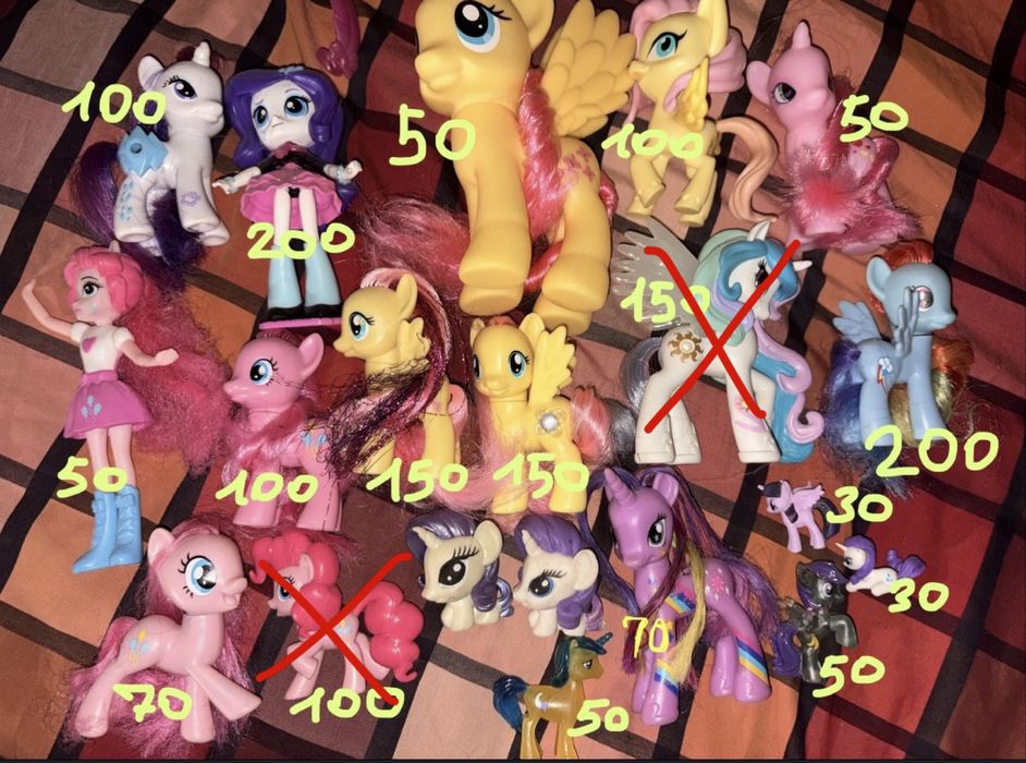 My little pony/ плюшеві поні