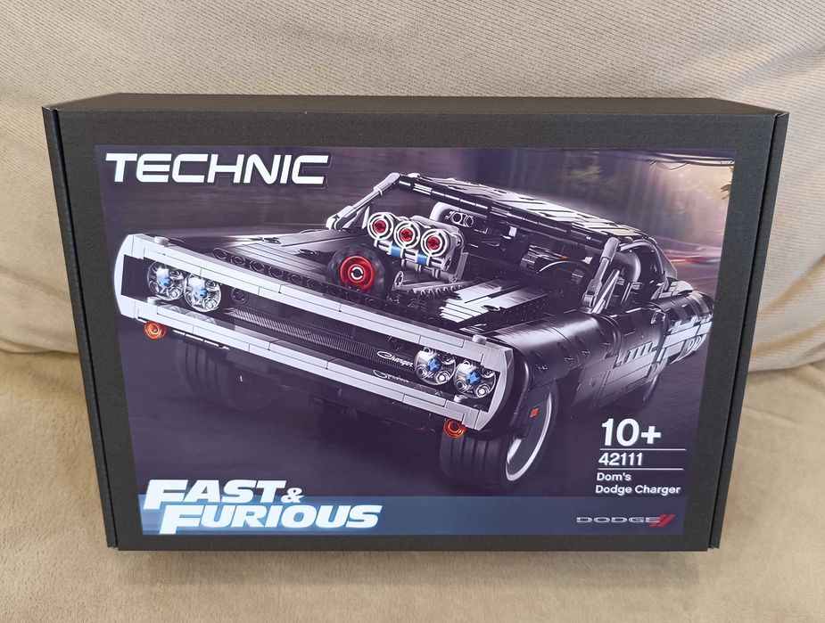 ‼️Конструктор Technic Dom’s Dodge Charger (42111) (1077 деталей)