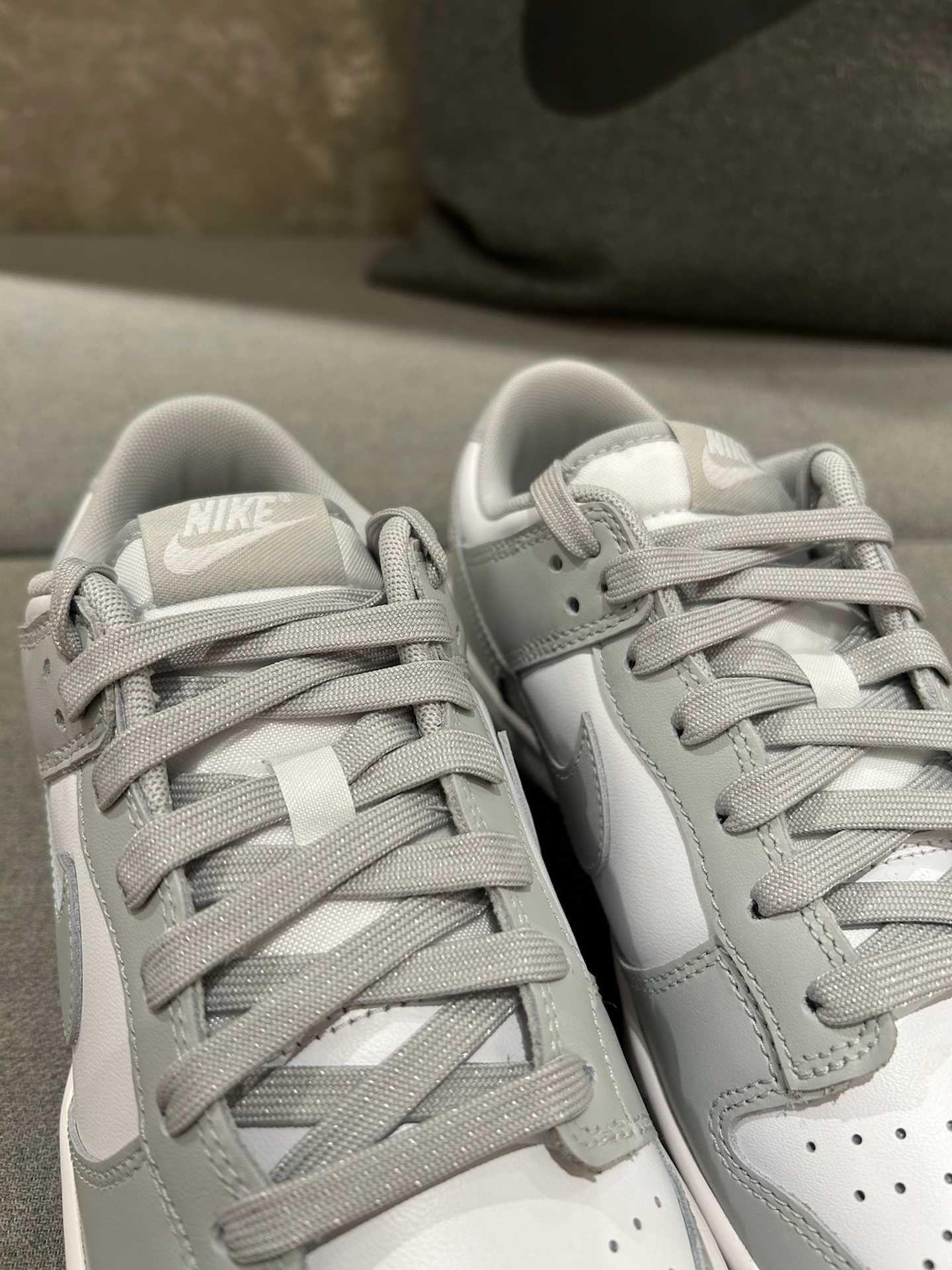 Nike_Dunk_Low_Grey Fog_unisex_Obuwie sportowe R.37.5