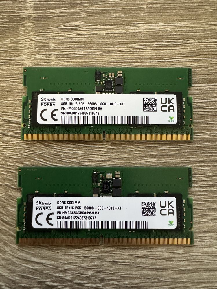 Оперативная память 2/8 16gb